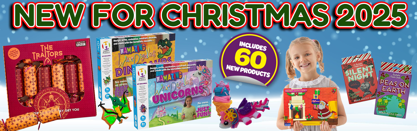 New For Christmas Range 2025